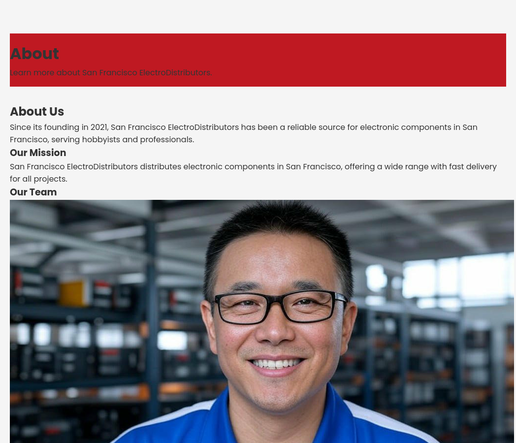 Forgevista Electronics Electronic Component Distributor Burning Red Premium - Image 2