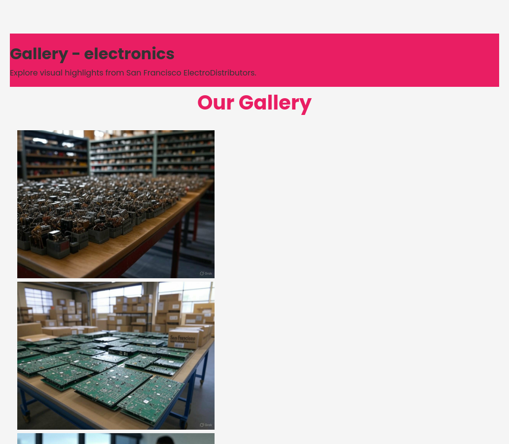 Forgevista Electronics Electronic Component Distributor Desert Sunset Premium - Image 2