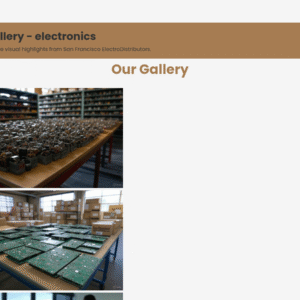 Forgevista Electronics Electronic Component Distributor Mocha Mousse Premium