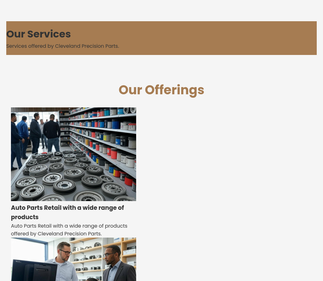 Forgevista Automotive Parts Store Mocha Mousse Premium - Image 3