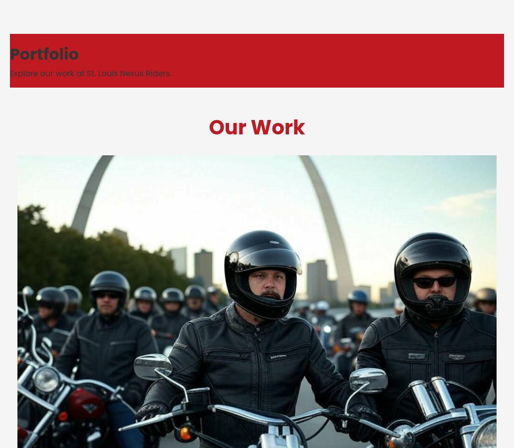 Forgevista Automotive Motorcycle Rider Community Burning Red Premium - Image 3