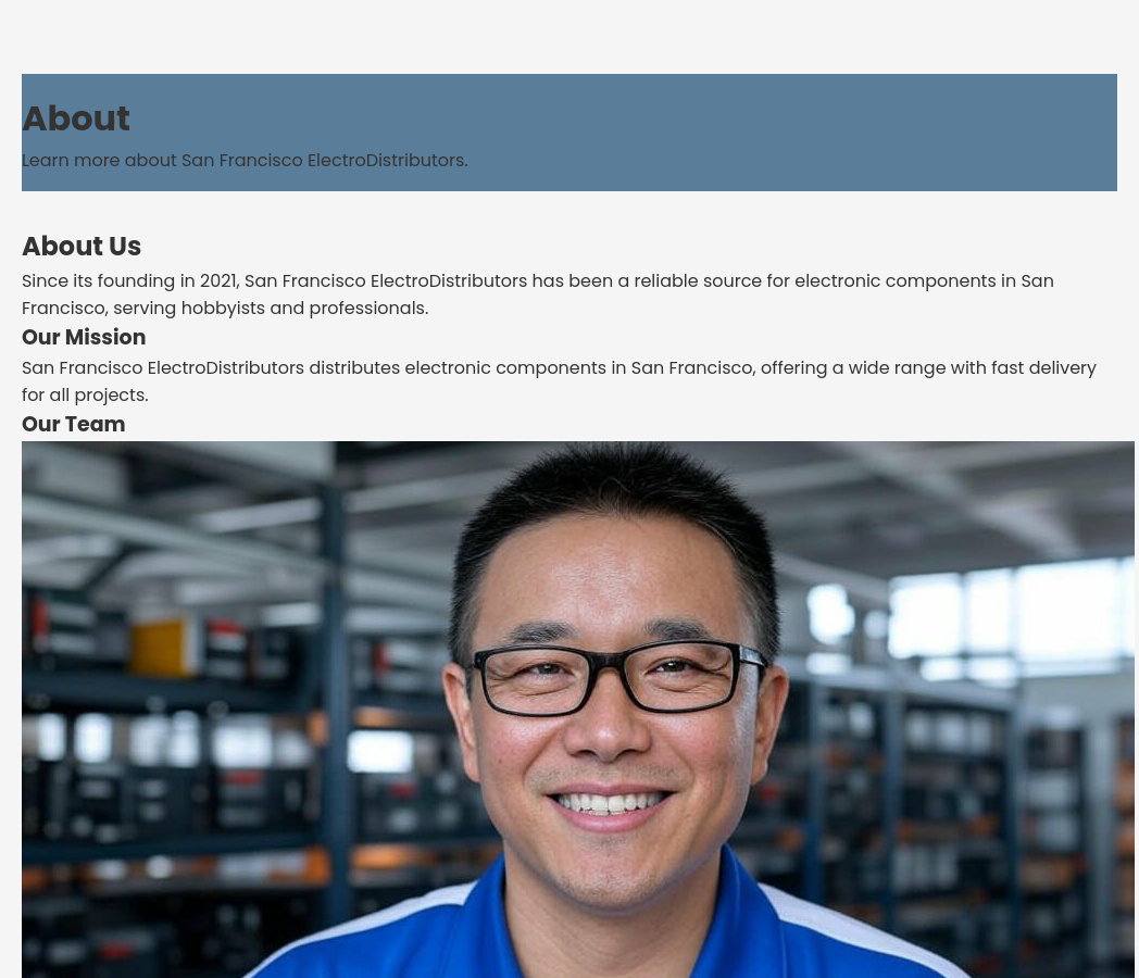 Forgevista Electronics Electronic Component Distributor Mapped Blue Premium - Image 3