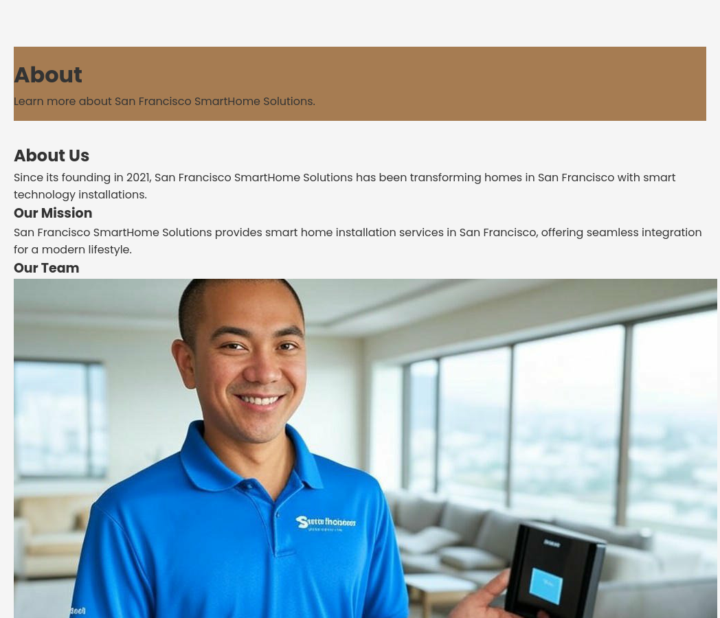 Forgevista Electronics Smart Home Installation Mocha Mousse Premium - Image 3